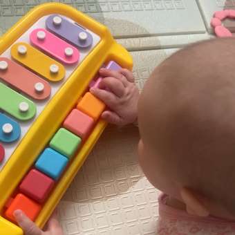 Игрушка музыкальная BAZUMI для малышей, детское пианино, ксилофон: отзыв пользователя Детский Мир