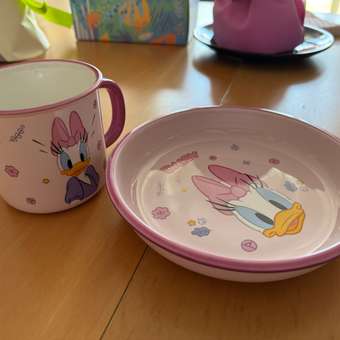 Набор посуды Disney Серия Mickey&Friends Дейзи Дак: отзыв пользователя Детский Мир