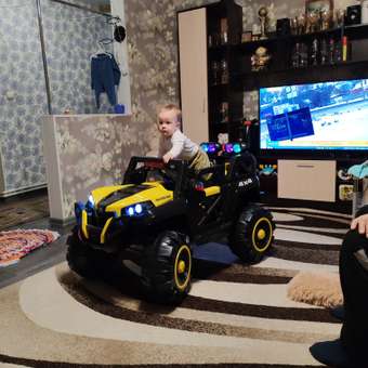 Электромобиль Kreiss Jeep Джип С пультом ДУ: отзыв пользователя Детский Мир