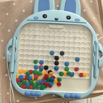 Магнитная мозаика BabyGo Зайчик: отзыв пользователя Детский Мир