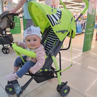 Коляска прогулочная Babyton Zoo Green: отзыв пользователя ДетМир