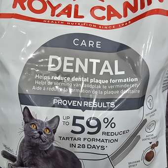Корм для кошек ROYAL CANIN Dental Care для профилактики образования зубного налета и зубного камня 1.5кг: отзыв пользователя. Зоомагазин Зоозавр