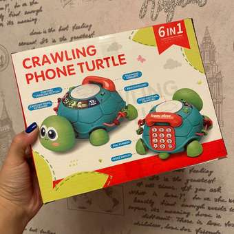 Игрушка TrendToys телефон Черепашка интерактивная: отзыв пользователя Детский Мир