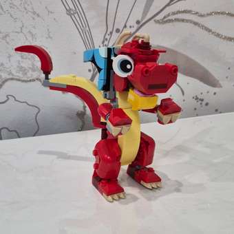 Конструктор LEGO Classic Красный дракон 149 дет.: отзыв пользователя Детский Мир