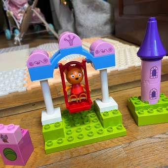 Конструктор Полесье Карамелька на качелях 27 дет.: отзыв пользователя Детский Мир