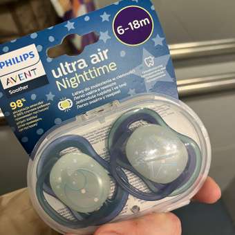 Пустышка Philips Avent силикон ортодонтическая от 6 мес. 2 шт.: отзыв пользователя ДетМир