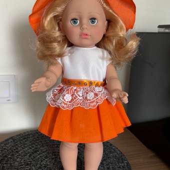 Кукла классическая СТРАНА КУКОЛ большая озвученная в платье высота 40 см: отзыв пользователя Детский Мир