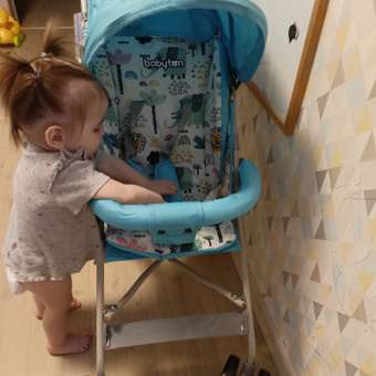 Коляска прогулочная Babyton Light голубой: отзыв пользователя ДетМир