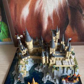 Конструктор LEGO Harry Potter Хогвартс Уроки полетов 651 дет.: отзыв пользователя Детский Мир
