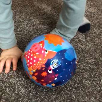 Мяч KiddiePlay Деревяшки 13см 4216-1: отзыв пользователя ДетМир