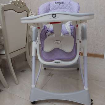 Стульчик для кормления Babyton Purple фиолетовый: отзыв пользователя ДетМир