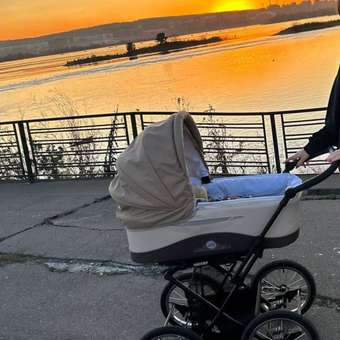 Коляска 2в1 LONEX Ulia Baronessa Cappuccino: отзыв пользователя Детский Мир