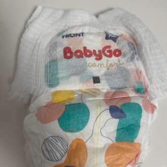 Трусики BabyGo Comfort XL (12-16 кг) 38 шт.: отзыв пользователя Детский Мир