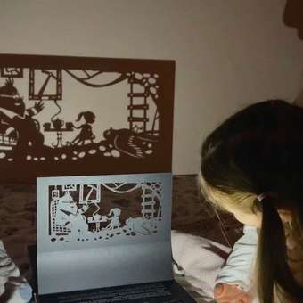 Настольная игра Театр теней/SHADOW PLAY Набор 5в1 Дюймовочка: отзыв пользователя Детский Мир
