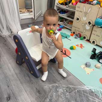 Комплект мебели UNIX Kids 4 в 1 Yellow: отзыв пользователя Детский Мир