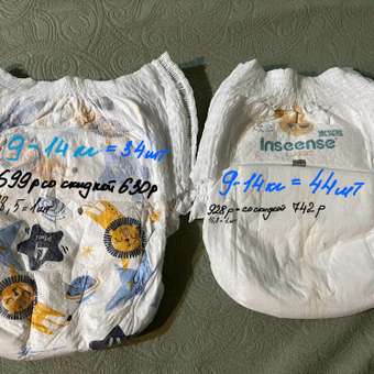 Трусики BabyGo ночные 4 (9-14 кг) 34 шт.: отзыв пользователя ДетМир