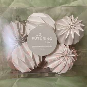Гирлянда FUTURINO Home шарики: отзыв пользователя Детский Мир