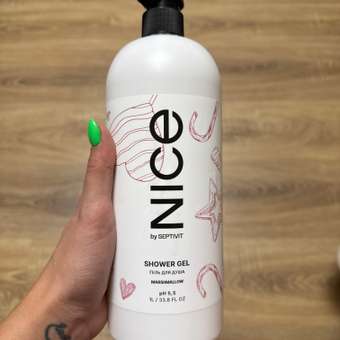 Гель NICE by Septivit Marshmallow 1000 мл: отзыв пользователя Детский Мир