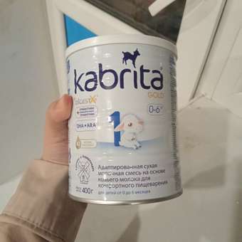 Смесь молочная Kabrita Gold 1 400г с 0месяцев: отзыв пользователя Детский Мир