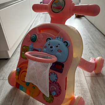 Ходунки Babyhit Multi Tray розовый: отзыв пользователя Детский Мир