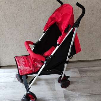 Коляска прогулочная Babyton City Red красный: отзыв пользователя Детский Мир