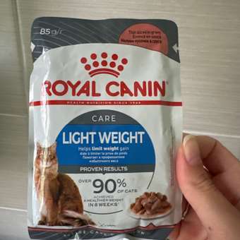 Корм для кошек ROYAL CANIN Light Weight Care для контроля набора веса 85г: отзыв пользователя. Зоомагазин Зоозавр