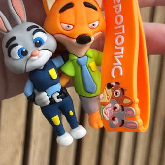 Брелок Зверополис Джуди и Ник: отзыв пользователя Детский Мир