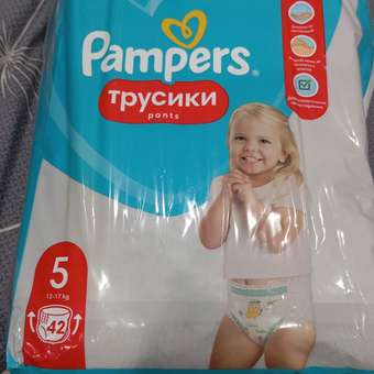 Трусики Pampers Pants 5 (12-17 кг) 42 шт.: отзыв пользователя Детский Мир