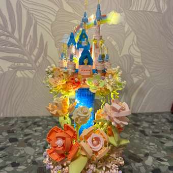 Конструктор Balody Замок в цветах 2888 дет.: отзыв пользователя ДетМир