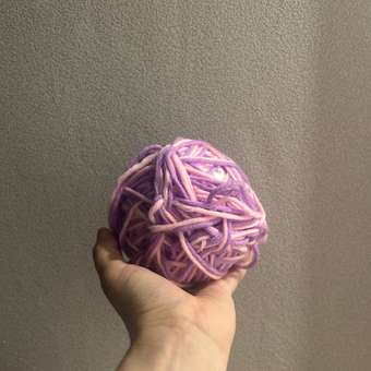 Игрушка для кошек Barbaks Клубок из пряжи 10см: отзыв пользователя. Зоомагазин Зоозавр