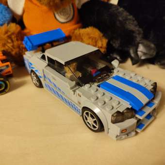 Конструктор LEGO Speed Champions 2Fast 2Furious Nissan Skyline 319 дет.: отзыв пользователя Детский Мир