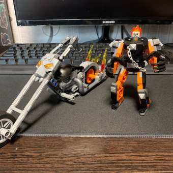 Конструктор LEGO DC Super Heroes Ghost Rider Mech and Bike 264 дет.: отзыв пользователя ДетМир