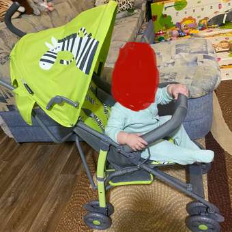 Коляска прогулочная Babyton Zoo Green: отзыв пользователя ДетМир