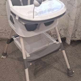 Стульчик для кормления JOVOLA Jelly Flex темно-серый серый: отзыв пользователя Детский Мир