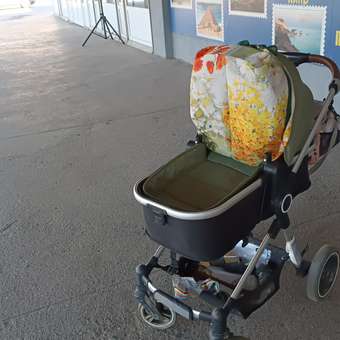 Коляска трансформер Babyton FlexiRide Black-Green: отзыв пользователя ДетМир