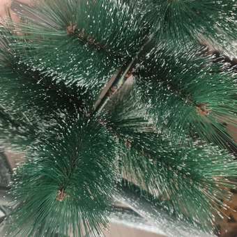 Новогодняя елка Золотая сказка искусственная 180 см с инеем и шишками: отзыв пользователя Детский Мир