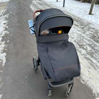 Коляска прогулочная Olsson Grand Black черный: отзыв пользователя Детский Мир