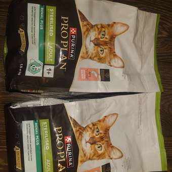 Корм сухой для кошек PRO PLAN 1.5кг с лососем при стерилизации и кастрации: отзыв пользователя. Зоомагазин Зоозавр