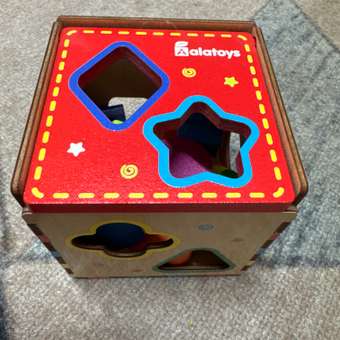 Игрушка Alatoys сортер Куб в ассортименте: отзыв пользователя Детский Мир