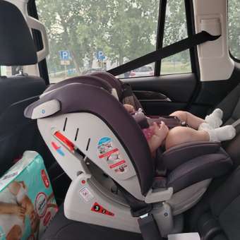 Автокресло Happy Baby Sandex 0+/1/2/3 (0-36 кг) серый: отзыв пользователя Детский Мир