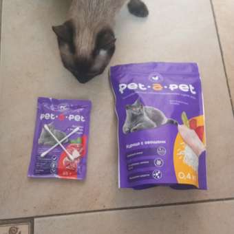 Корм для кошек Pet-a-Pet 0.4кг c цыпленком: отзыв пользователя. Зоомагазин Зоозавр