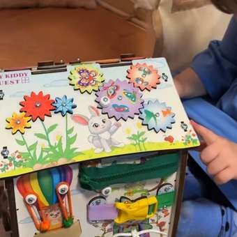 Игрушка MyKiddyQuest бизиборд Лесные Друзья: отзыв пользователя Детский Мир