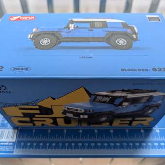 Конструктор Yofun Toyota Landcruiser FJ40 622 дет.: отзыв пользователя Детский Мир