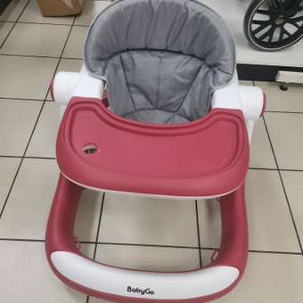 Ходунки BabyGo Easy Walk Red красный: отзыв пользователя Детский Мир