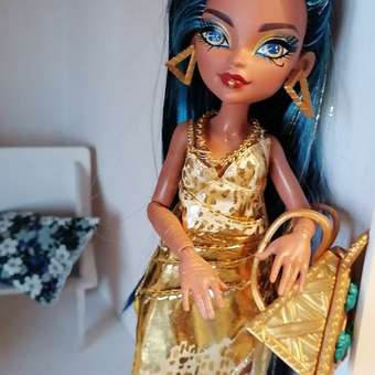 Кукла модельная Monster High Cleo de Nile: отзыв пользователя ДетМир