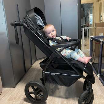 Коляска прогулочная JOVOLA Selena SL черный: отзыв пользователя Детский Мир