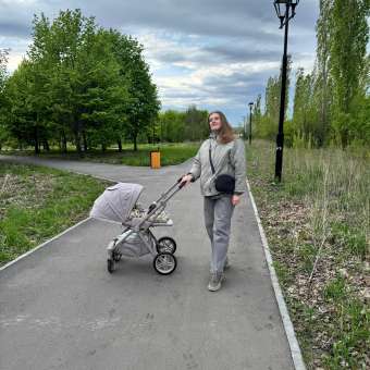 Коляска прогулочная Happy Baby Luna 360 серый: отзыв пользователя Детский Мир