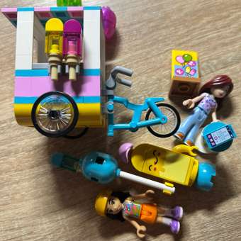 Конструктор LEGO Friends Прилавок с мороженым 107 дет.: отзыв пользователя Детский Мир
