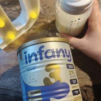 Сухой молочный напиток Infany 3 для питания детей с 12 месяцев 350г: отзыв пользователя Детский Мир