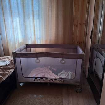 Манеж Babyton Play Box Grey P612: отзыв пользователя Детский Мир